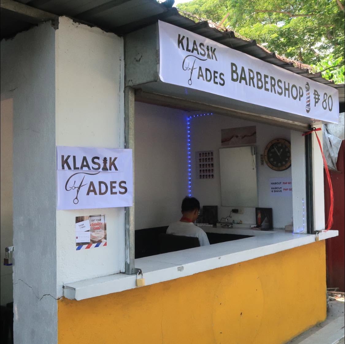Klasik Fades shopfront on Neptune St.